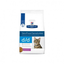 Cibo secco hill's per gatti prescription diet feline d/d anatra
