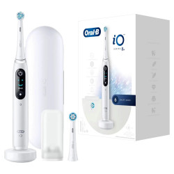Spazzolino elettrico braun oral-b io series 8n bianco [8n white