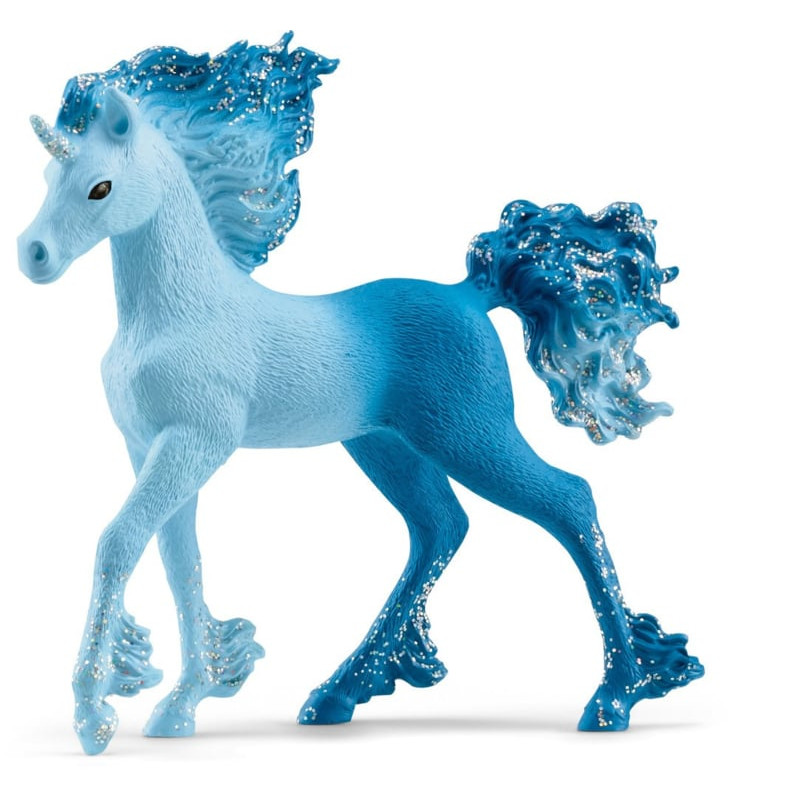 Figurina schleich bayala elementa water flame egg blu [70758]