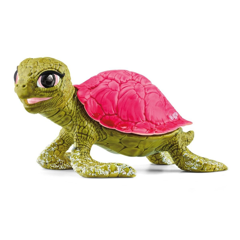 Figurina schleich bayala cristallo tartaruga verde/rosa [70759]