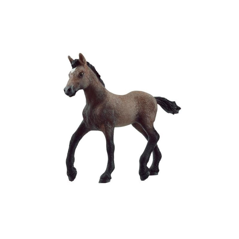 Figurina schleich hc step peruano fohlen marrone [13954]