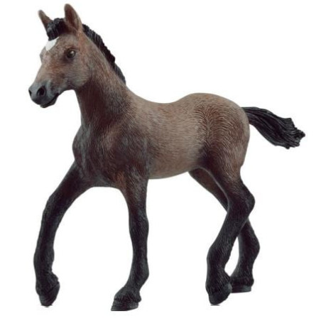 Figurina schleich hc step peruano fohlen marrone [13954]