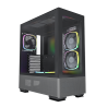 Case montech sky two midi-tower alimentatore atx da 210mm 4 ventole
