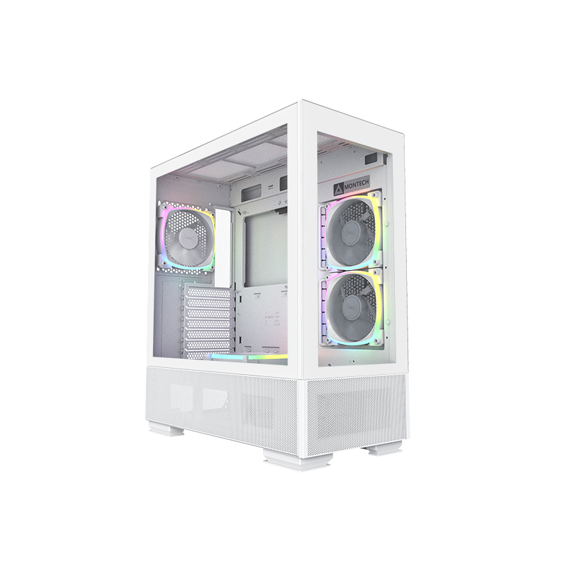 Case montech sky two midi-tower alimentatore atx da 210mm 4 ventole