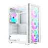 Case montech x3 glass midi-tower 6 ventole rgb vetro temperato