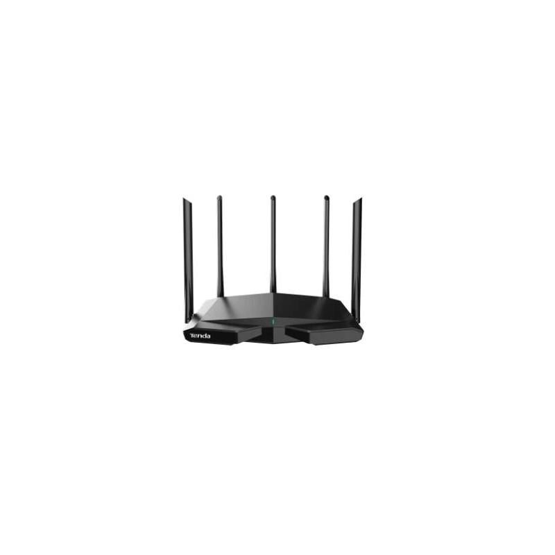 Router tenda tx27 pro wireless gigabit ethernet tri-band 2.4ghz/5ghz/6ghz