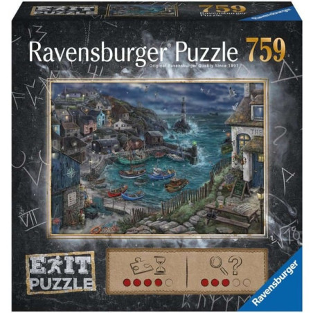 Puzzle ravensburger il villaggio di pescatori 759pz [17365]