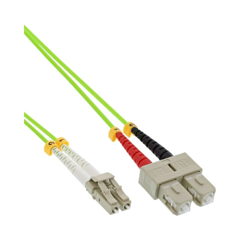 Cavo fibra ottica duplex lc/sc 50/125 micrometro om5 3m [88643q]