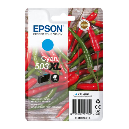 Cartuccia epson no.503xl 1pz ciano