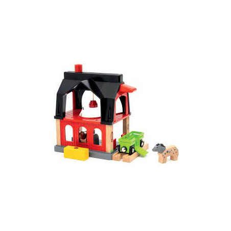 Brio stalla con carro fieno [63601200]