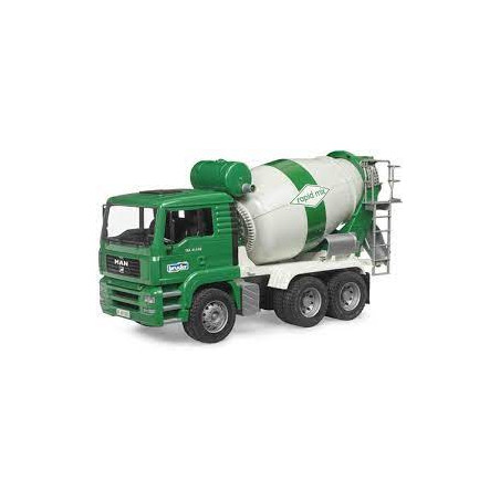 Modellino bruder autocarro beton man tga rapid mix [02739]