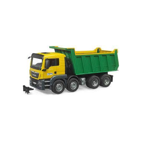 Modellino bruder autocarro con cassone ribaltabile man tgs [03766]