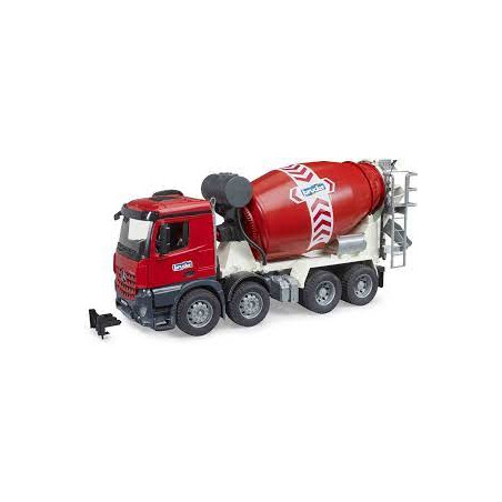 Modellino bruder mb arocs camion per cemento [03655]