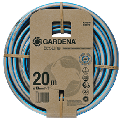 Tubo flessibile gardena ecoline 13mm 20m nero/blu/grigio [18930-20]