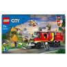Gioco da costruzione lego city camion dei pompieri 3figurine 502