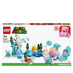 Gioco da costruzione lego super mario fliprus snow adventure 567pz