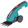 Tagliaerba gardena classiccut con batteria ricaricabile 3.6v blu/nero