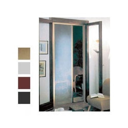 Zanzariera bianca 250 140 laterale doppiovetro [doppiovetro ]