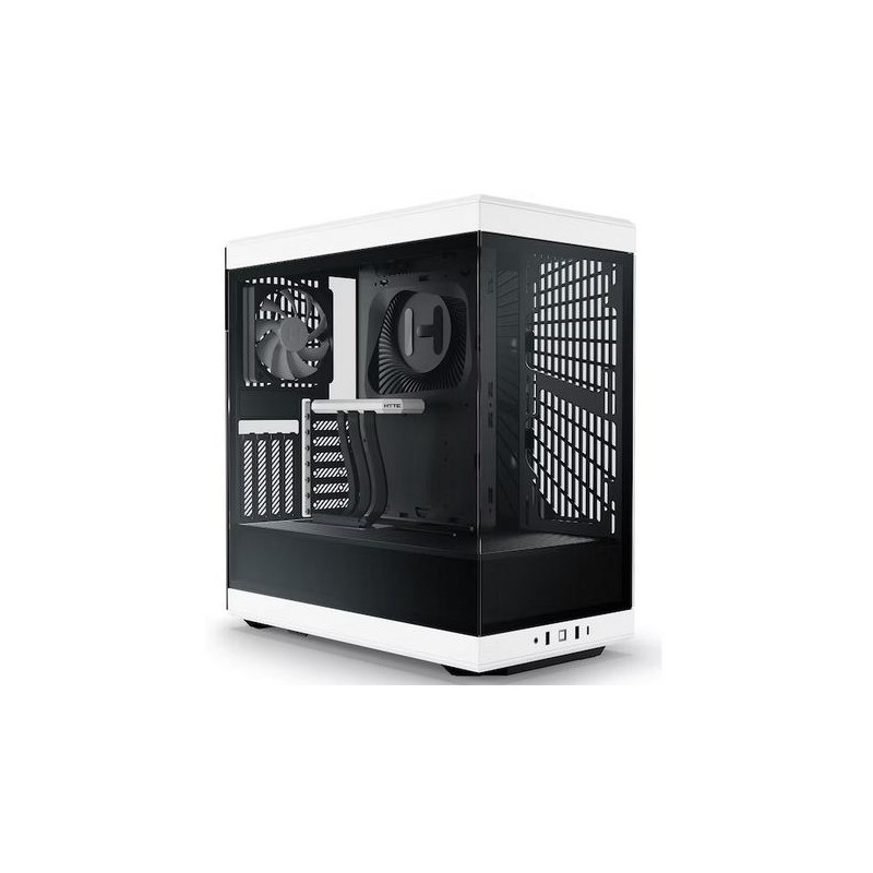 Case hyte y40 midi-tower atx bianco/nero [cs-hyte-y40-bw]
