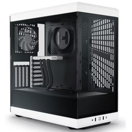 Case hyte y40 midi-tower atx bianco/nero [cs-hyte-y40-bw]