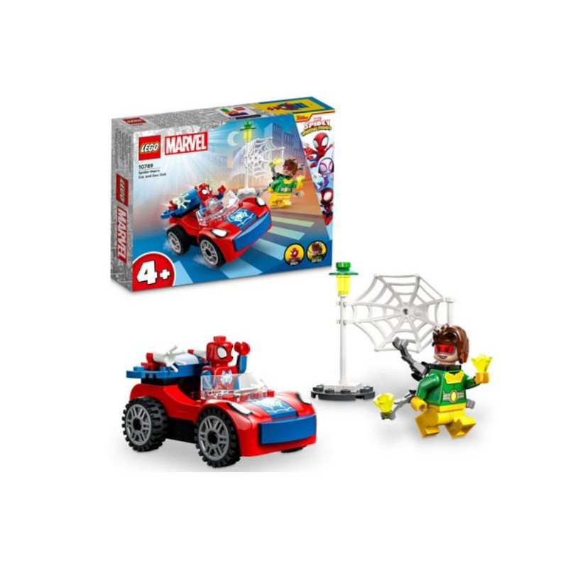 Modelino lego 10789 spider-man e l'auto del dottor octopus