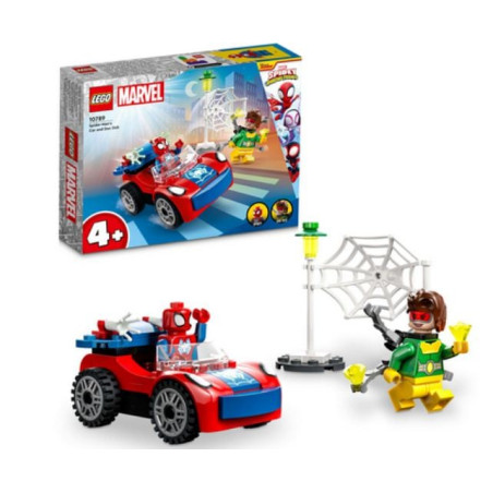 Modelino lego 10789 spider-man e l'auto del dottor octopus