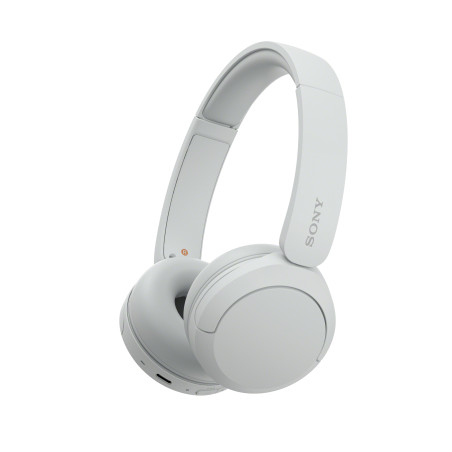Cuffie sony whch520 stereofonico/on-ear/bluetooth 5.2/bianco