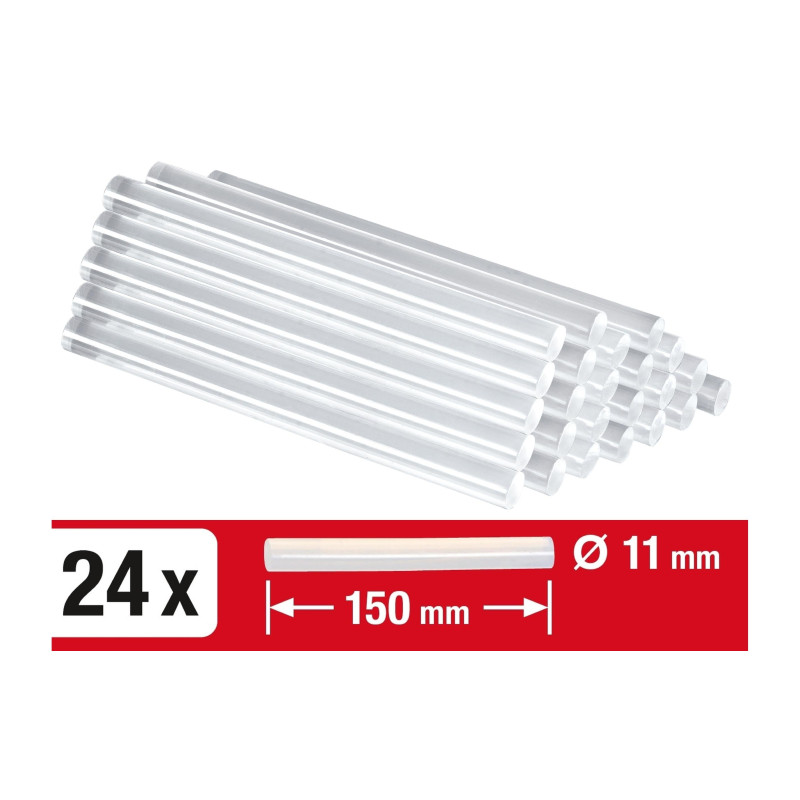 Stick colla a caldo einhell 24pz 11x150mm [49539355]