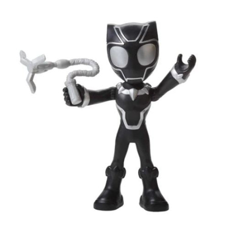 Figurina hasbro mega black panther spidey e i suoi fantastici amici
