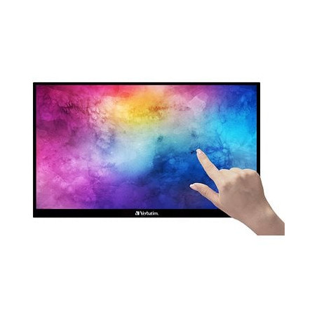 Monitor led 15.6'' verbatim pmt-15 touchscreen full hd
