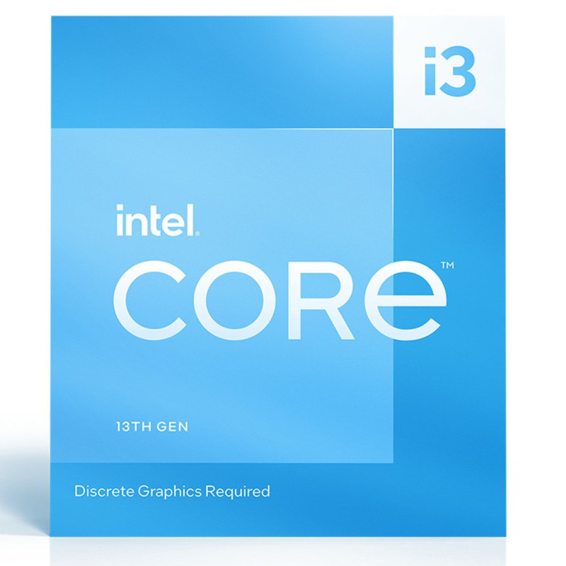 Processore intel box core i3-13100f 3.40ghz 12m raptor lake [bx8071513100f]