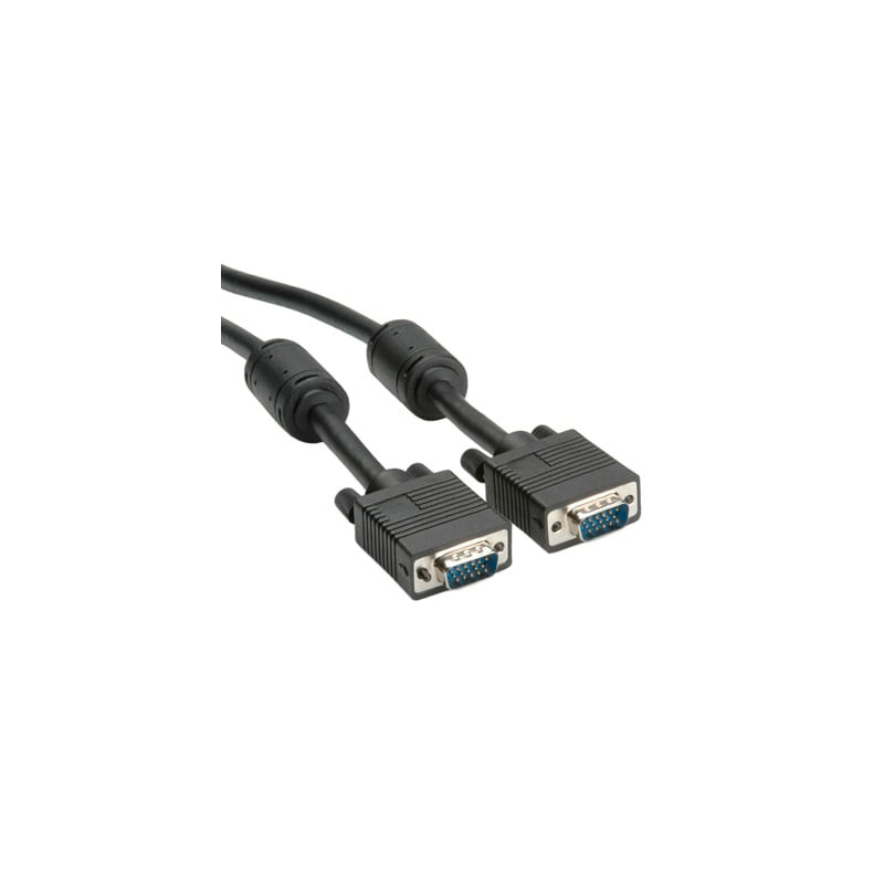 Cavo vga nilox da vga a con2-vga 2m nero [ro11.04.5652]