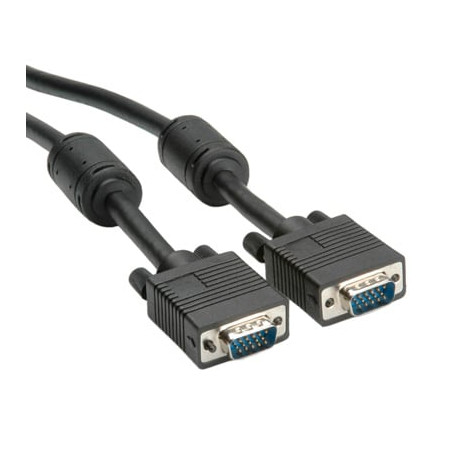 Cavo vga nilox da vga a con2-vga 2m nero [ro11.04.5652]