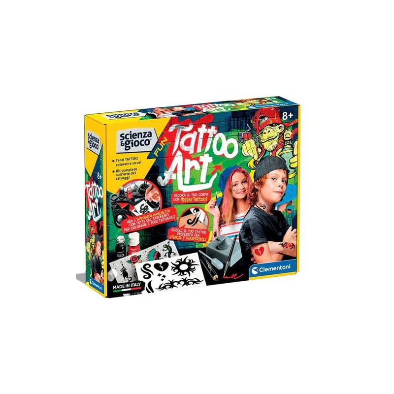 Gioco scientifico clementoni tatto art [19357]