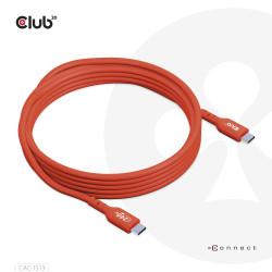 Cavo usb club-3d cac-1513usb 3.1 usb-c/usb-c 480mb