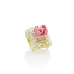 Switch meccanico ducky ttc gold pink 3-pin 110pz rosa/giallo/trasparente