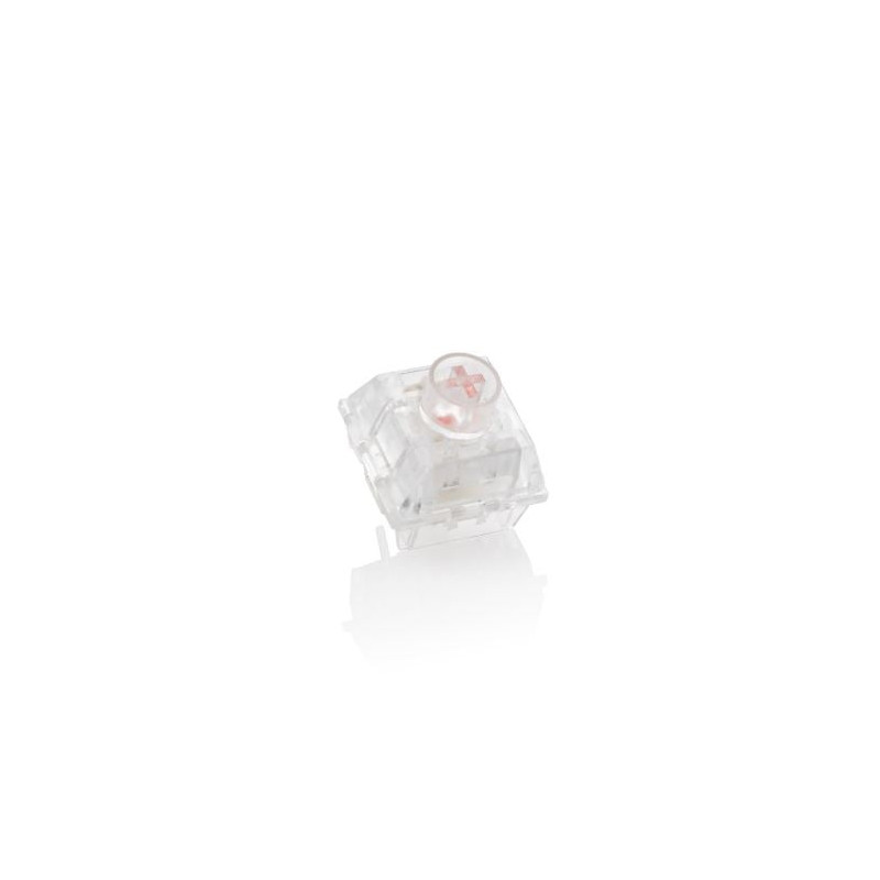 Switch meccanico ducky ttc heart 3-pin 110pz trasparente [dsk110-lpa1]