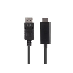 Cavo lanberg displayport v1.1 a hdmi 1m nero [aklagvddph00005]