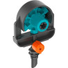 Ugello microaspersor gardena micro-drip-system 6in1 nero/turchese