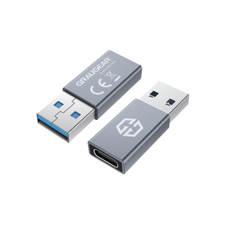 Adattatore usb graugear g-ad-cta-10g usb tipo c a usb