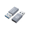 Adattatore usb graugear g-ad-cta-10g usb tipo c a usb