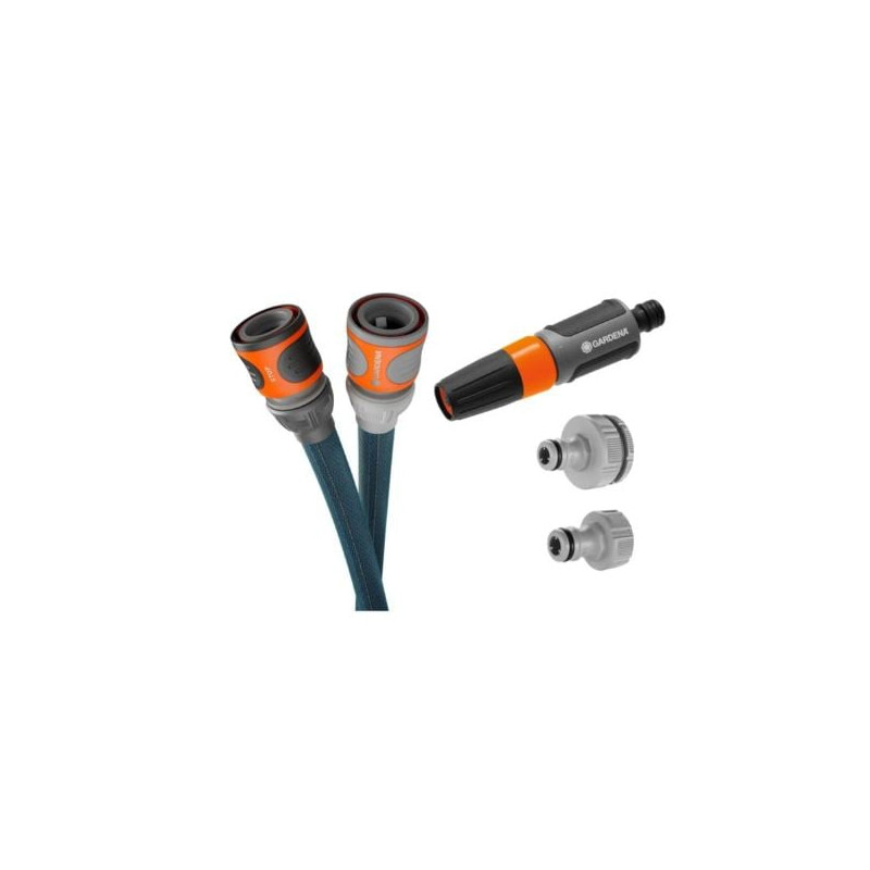 Tubo flessibile gardena liano xtreme 3/4" 20m grigio scuro/arancione