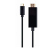 Cavo usb gembird usb-c a hdmi 4k 30hz 2m nero [akgemku00000054]