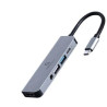 Hub usb gembird usb type-c 5-in-1 hub + hdmi + pd + audio