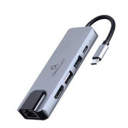 Hub usb gembird a-cm-combo5-04 usb type-c usb 3.2