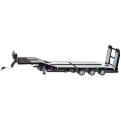 Giocattolo siku control rimorchio ribassato a 3 assi rc 1:32 nero/grigio