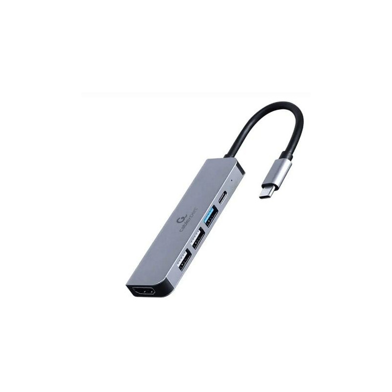 Hub usb gembird gembird a-cm-combo5-03 usb type-c