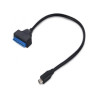 Adattatore gembird usb 3.0 tipo-c maschio a sata 2.5''
