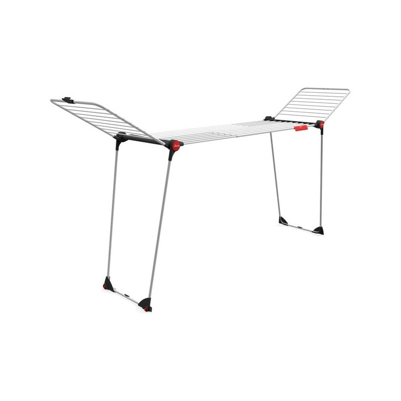 Stendibiancheria vileda infinity flex con ali 30m bianco/antracite