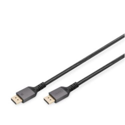 Cavo displayport digitus db-340201-020-s 8k 1.4/7680x4320p/2m/grigio
